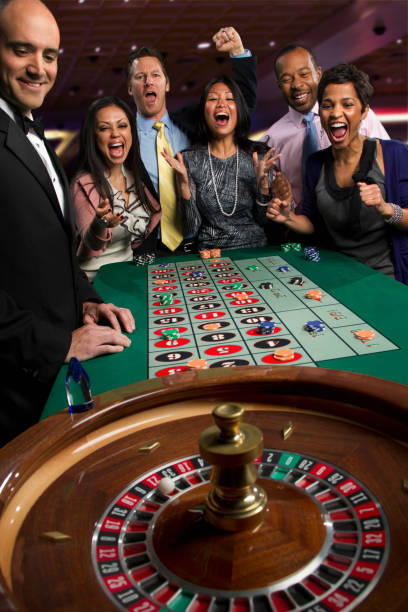 American Roulette wheel and betting table layout at jktwin apk live casino
